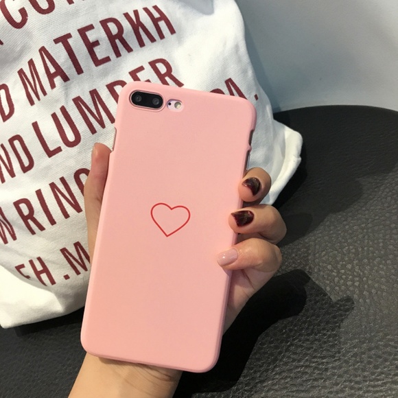 NEW iPhone 11/Pro/Max/XR/XS/X/7/8/Plus Heart Case - Picture 3 of 7